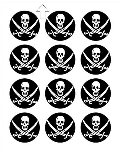 Pirate Cupcake Images - Click Image to Close